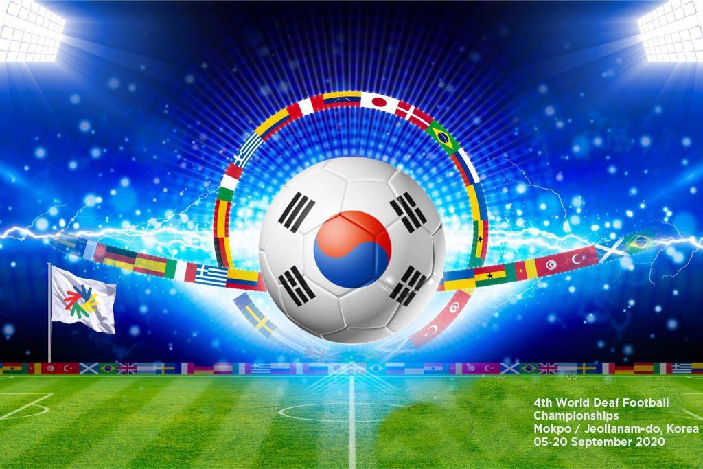 The city of Mokpo hosts the 4th World Deaf Football Championships in 2020.