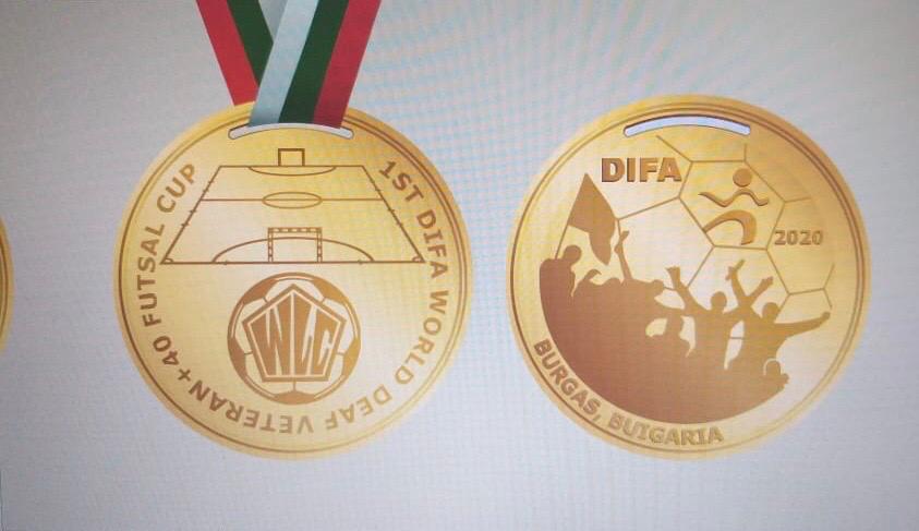 Additional information about 1st Deaf World Futsal Cup, Veterans + 40 (Bourgas, Bulgaria)