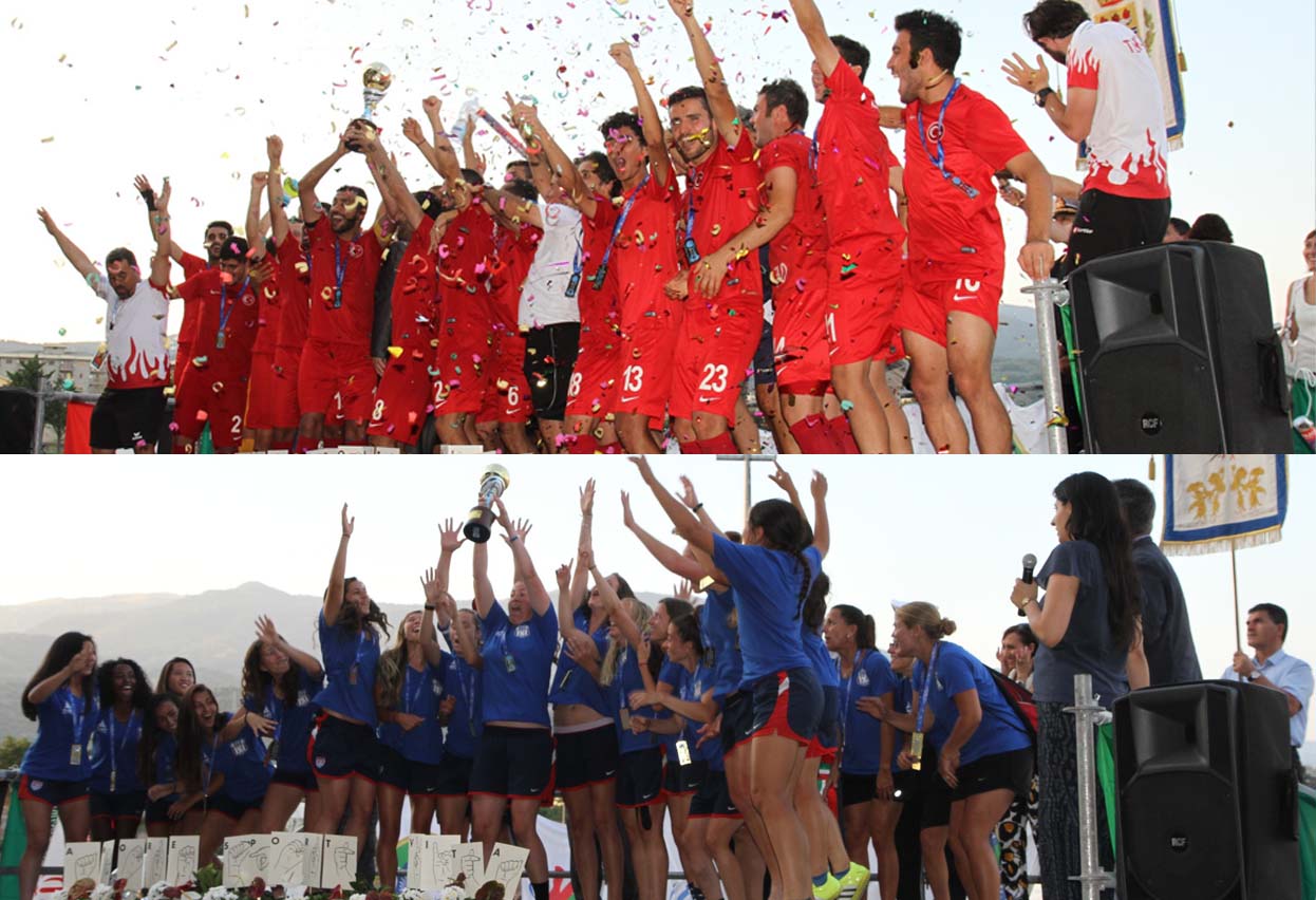 The last 3rd World Deaf Football Championships was held in 2016 in Salerno, Italy.