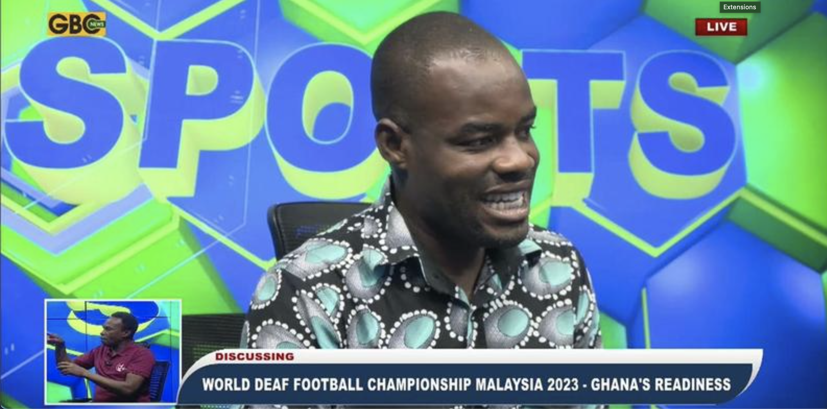 On TV, Ghana announces its participation in the 4th WDFC