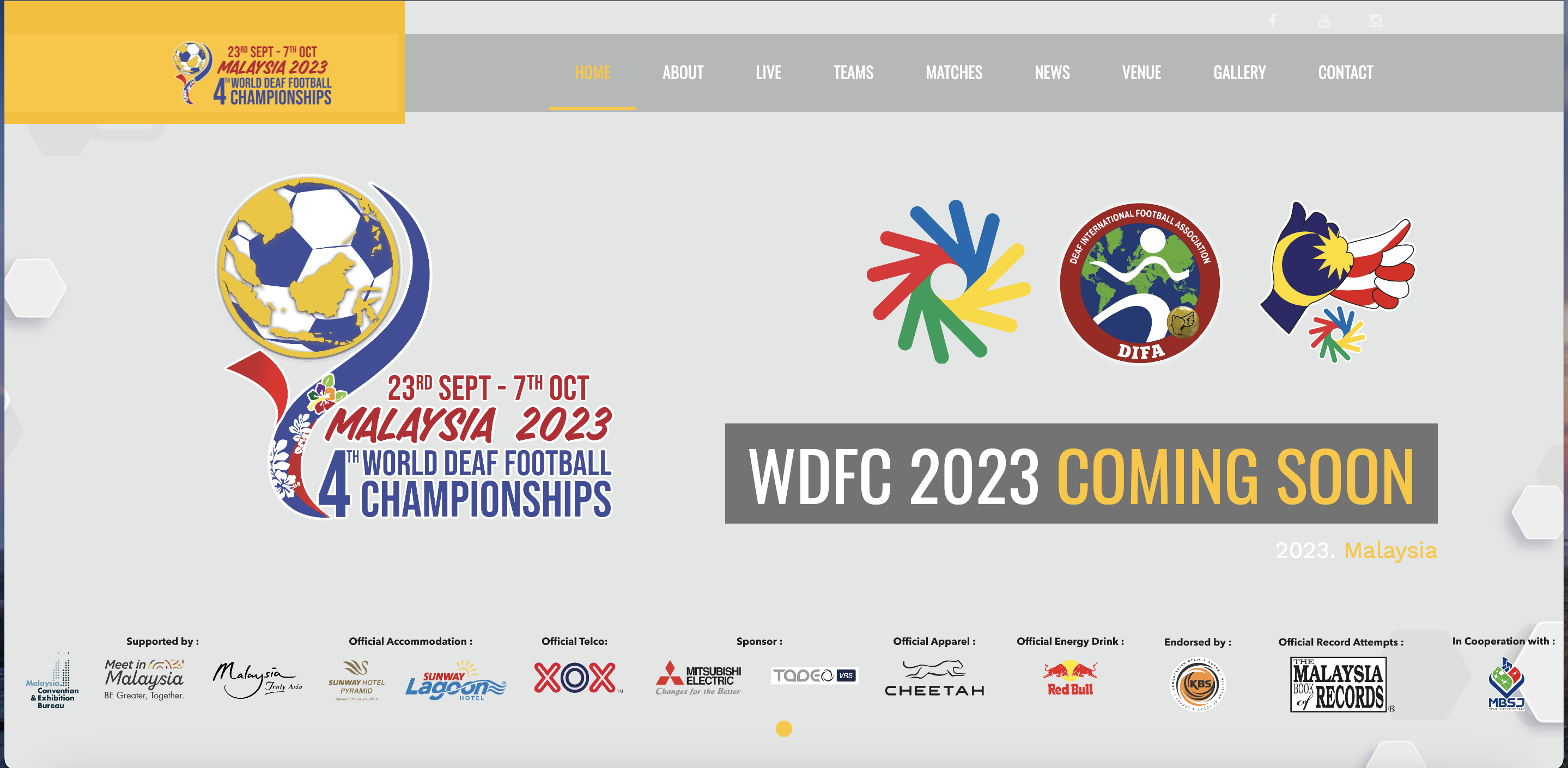 Site of the 4th WDFC is open
