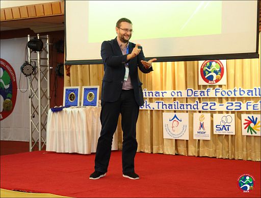 1st Seminar-2 on Deaf Football Development, 23 February 2019, Bangkok, Thailand. Second day